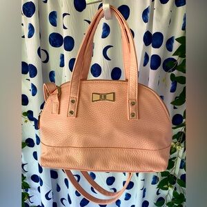 Cute Pink Pleather Purse